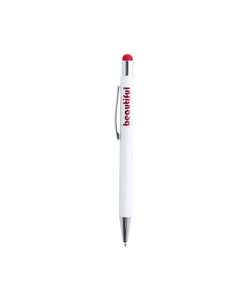 STYLO BILLE TACTILE PERSONNALISABLE EN ALUMINIUM "WONER"