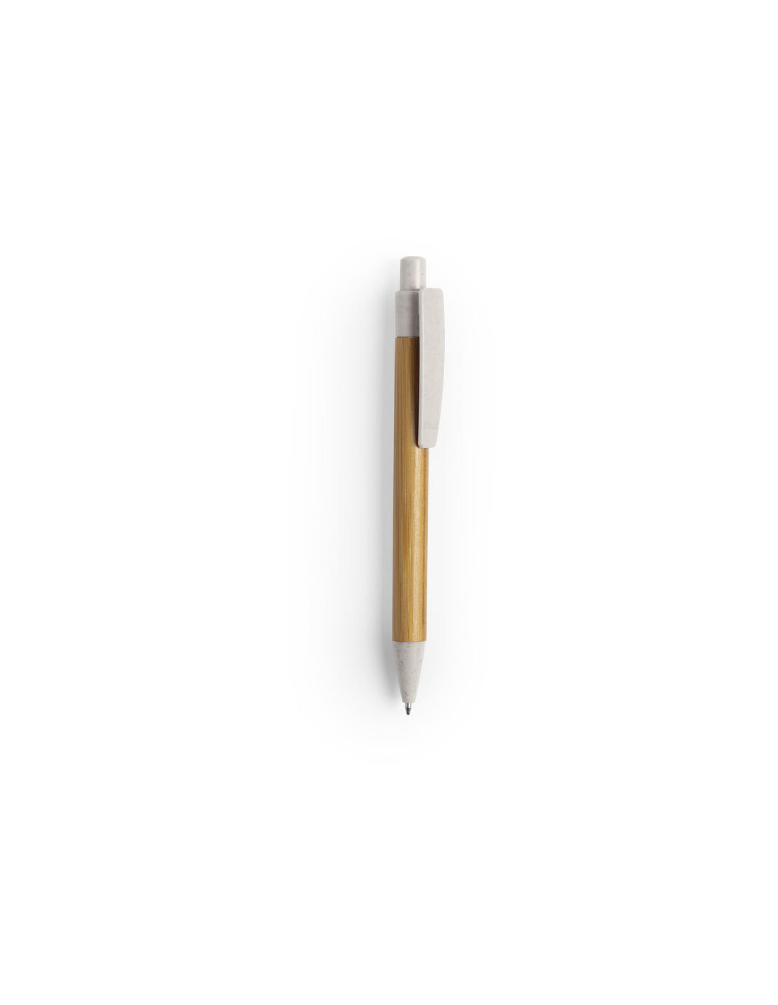 Stylo en paille de blé et bambou personnalisable "SYDOR | SIP19