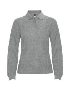 POLO M-LONGUES FEMME 220G "ESTRELLA" - Polos & Chemises - SIP19