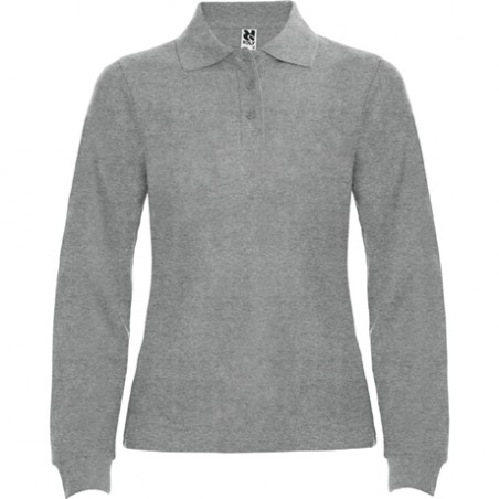 POLO M-LONGUES FEMME 220G "ESTRELLA" - Polos & Chemises - SIP19