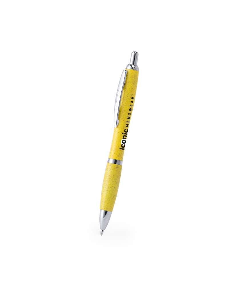 STYLO EN PAILLE DE BLÉ IMPRIMABLE "PRODOX"