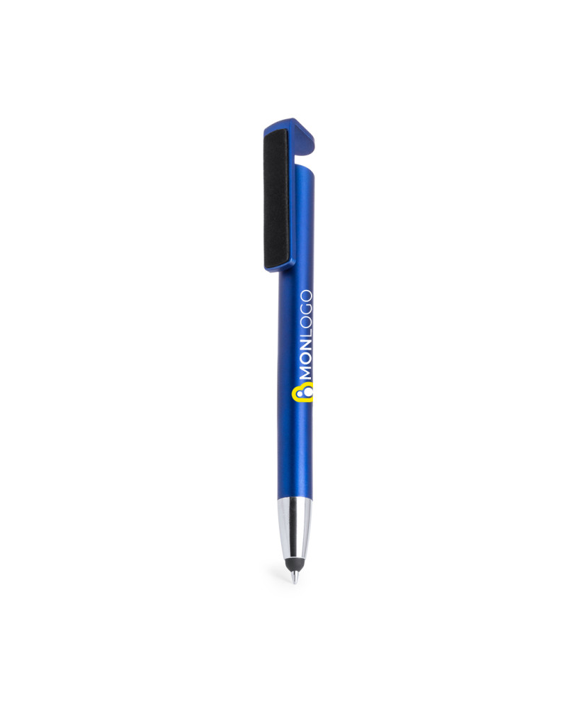 STYLO TACTILE PERSONNALISABLE AVEC SUPPORT TÉLÉPHONE "FINEX"