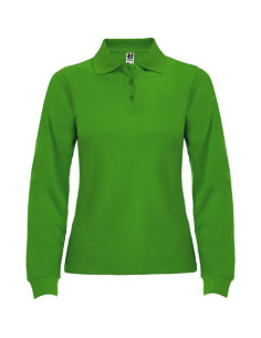POLO M-LONGUES FEMME 220G "ESTRELLA" - Polos & Chemises - SIP19
