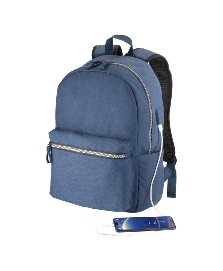 Sac à dos PC en polycanvas à personnaliser "GJULA" l SIP19