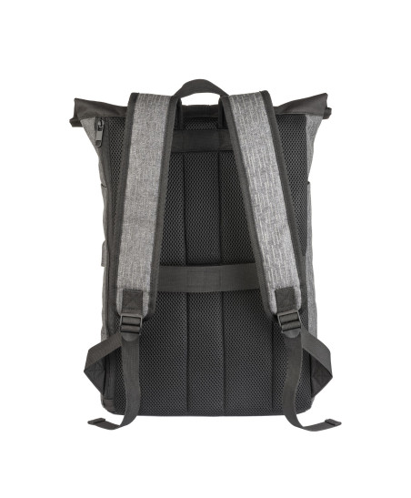 Sac à Dos Vélo Réfléchissant OAK25 | Rolltop | Compartiment Ordinateur Rembourré | Imperméable | Confortable Et Sécurisé