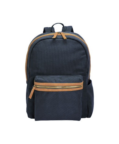 Sac à dos porte PC personnalisé en Canvas recyclé "BUDSA" | SIP19