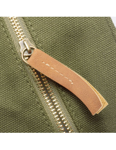 Trousse de toilette en Canvas recyclé personnalisable "ZERBI" | SIP19