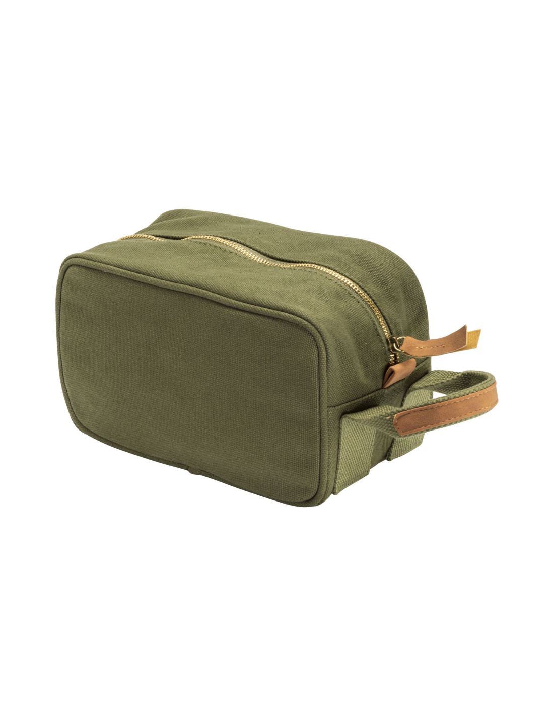 Trousse de toilette en Canvas recyclé personnalisable "ZERBI" | SIP19
