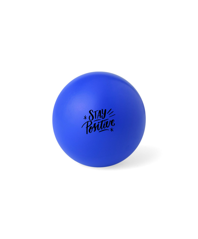 BALLE ANTI-STRESS PROMOTIONNELLE RONDE EN PU "SEYKU"