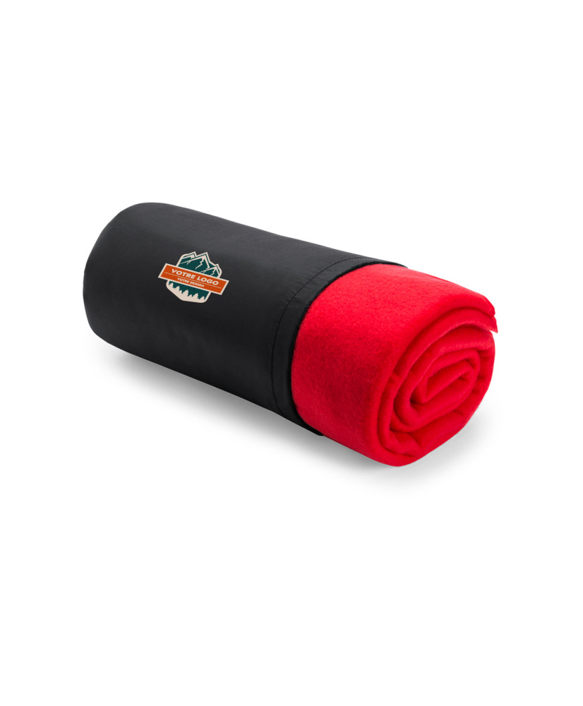 PLAID POLAIRE IMPRIMABLE AVEC ÉTUI 180G "THIAGO"