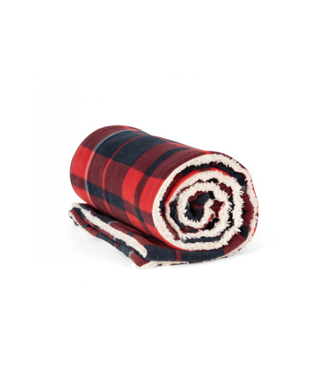Plaid polaire et sherpa personnalisé en 180g "TIBET" | SIP19