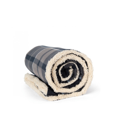 Plaid polaire et sherpa personnalisé en 180g "TIBET" | SIP19