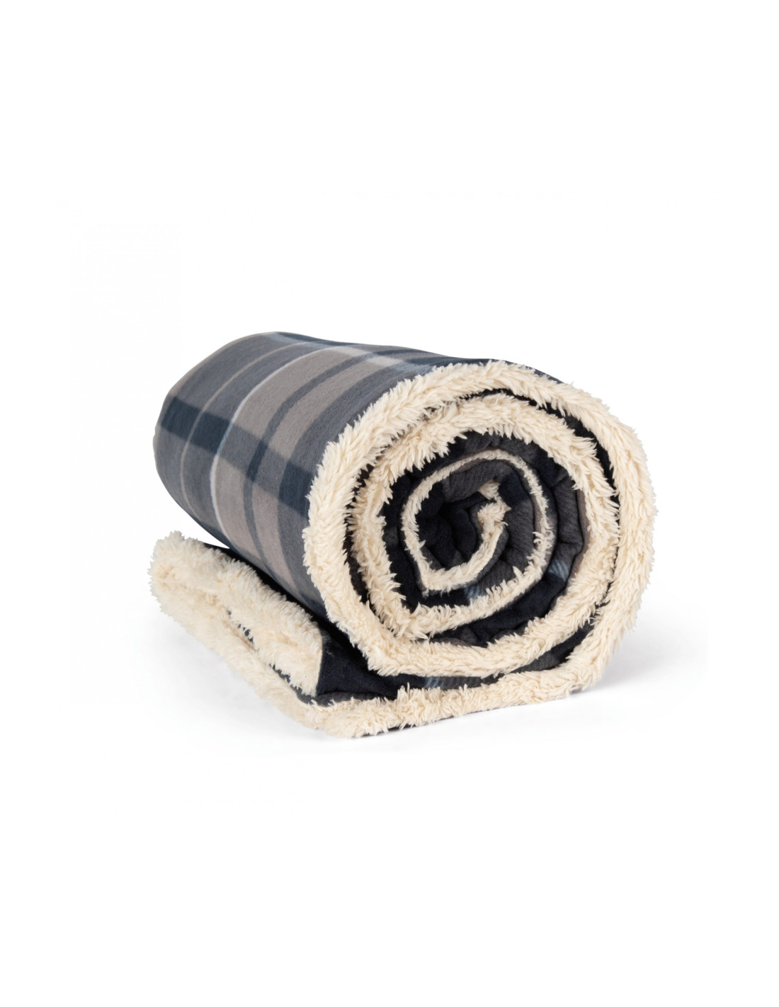 Plaid polaire et sherpa personnalisé en 180g "TIBET" | SIP19