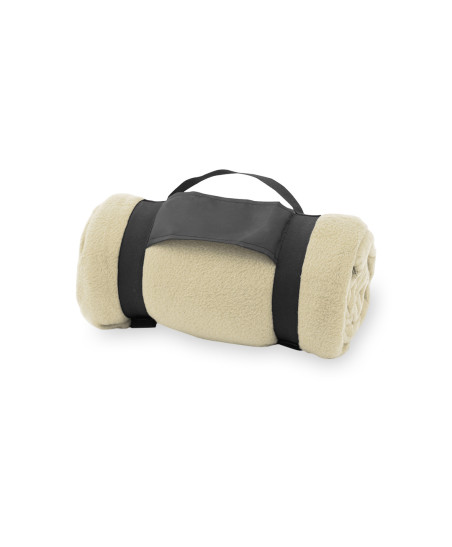 Plaid en polaire personnalisé avec poignée "MONTAIN" 200G | SIP19
