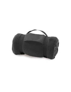 Plaid en polaire personnalisé avec poignée "MONTAIN" 200G | SIP19
