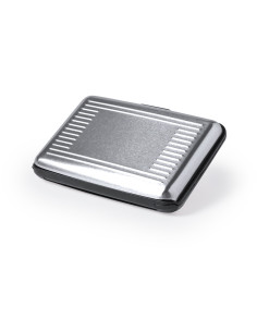 Porte-cartes RFID en aluminium personnalisable "RAINOL" | SIP19