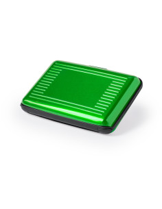 Porte-cartes RFID en aluminium personnalisable "RAINOL" | SIP19
