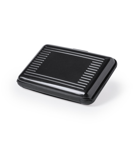 Porte-cartes RFID en aluminium personnalisable "RAINOL" | SIP19