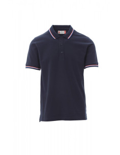 Polo unisexe personnalisé coton et drapeau tricolore "FRANCE" | SIP19