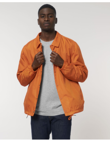Veste coach unisexe personnalisée en RPET 75g "COACHER" | SIP19