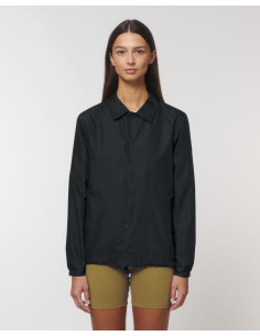 Veste coach unisexe personnalisée en RPET 75g "COACHER" | SIP19