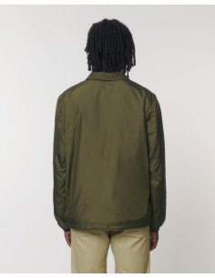 Veste coach unisexe personnalisée en RPET 75g "COACHER" | SIP19