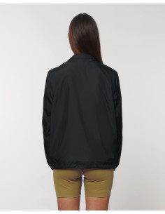 Veste coach unisexe personnalisée en RPET 75g "COACHER" | SIP19