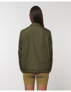 Veste coach unisexe personnalisée en RPET 75g "COACHER" | SIP19