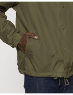 Veste coach unisexe personnalisée en RPET 75g "COACHER" | SIP19