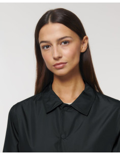 Veste coach unisexe personnalisée en RPET 75g "COACHER" | SIP19