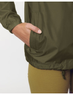 Veste coach unisexe personnalisée en RPET 75g "COACHER" | SIP19
