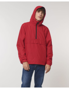 Veste 1/4 de zip unisexe personnalisable en RPET 75g "SPEEDER" | SIP19