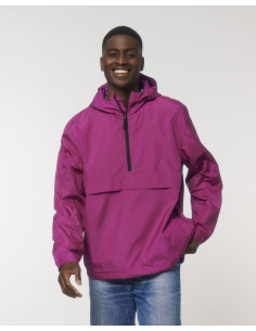 Veste 1/4 de zip unisexe personnalisable en RPET 75g "SPEEDER" | SIP19