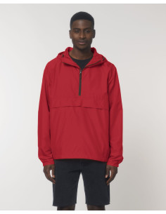 Veste 1/4 de zip unisexe personnalisable en RPET 75g "SPEEDER" | SIP19