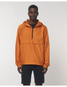 Veste 1/4 de zip unisexe personnalisable en RPET 75g "SPEEDER" | SIP19