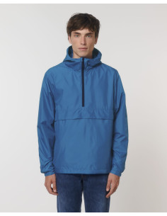 Veste 1/4 de zip unisexe personnalisable en RPET 75g "SPEEDER" | SIP19