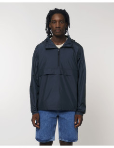 Veste 1/4 de zip unisexe personnalisable en RPET 75g "SPEEDER" | SIP19