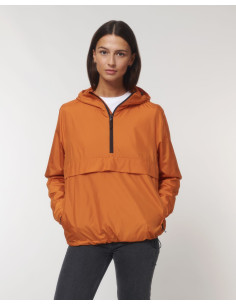 Veste 1/4 de zip unisexe personnalisable en RPET 75g "SPEEDER" | SIP19
