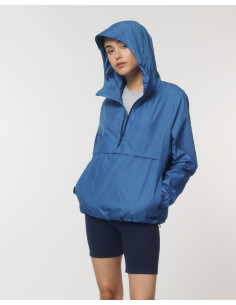 Veste 1/4 de zip unisexe personnalisable en RPET 75g "SPEEDER" | SIP19
