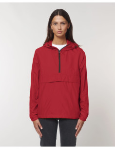 Veste 1/4 de zip unisexe personnalisable en RPET 75g "SPEEDER" | SIP19