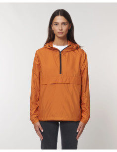 Veste 1/4 de zip unisexe personnalisable en RPET 75g "SPEEDER" | SIP19