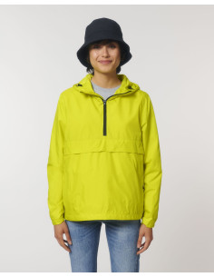Veste 1/4 de zip unisexe personnalisable en RPET 75g "SPEEDER" | SIP19
