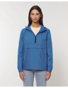 Veste 1/4 de zip unisexe personnalisable en RPET 75g "SPEEDER" | SIP19