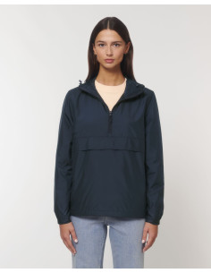 Veste 1/4 de zip unisexe personnalisable en RPET 75g "SPEEDER" | SIP19