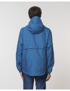 Veste 1/4 de zip unisexe personnalisable en RPET 75g "SPEEDER" | SIP19