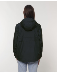 Veste 1/4 de zip unisexe personnalisable en RPET 75g "SPEEDER" | SIP19