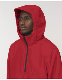 Veste 1/4 de zip unisexe personnalisable en RPET 75g "SPEEDER" | SIP19