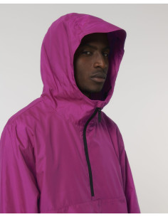 Veste 1/4 de zip unisexe personnalisable en RPET 75g "SPEEDER" | SIP19