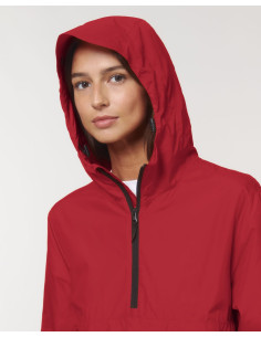 Veste 1/4 de zip unisexe personnalisable en RPET 75g "SPEEDER" | SIP19