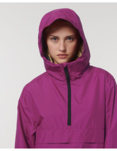 Veste 1/4 de zip unisexe personnalisable en RPET 75g "SPEEDER" | SIP19